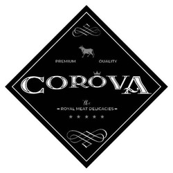 Заявка на торговельну марку № m202407405: the royal meat delicacies; corova; premium quality