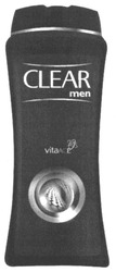 Свідоцтво торговельну марку № 89322 (заявка m200614604): clear; men; vitaace
