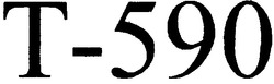 Свідоцтво торговельну марку № 66454 (заявка 20040605907): т-590; t-590