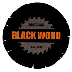 Свідоцтво торговельну марку № 308893 (заявка m201903324): brovary; black; wood; est.2018