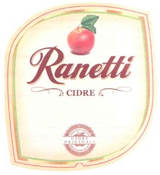 Свідоцтво торговельну марку № 159295 (заявка m201020341): cidre originale; ranetti; renetti cidre