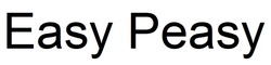 Заявка на торговельну марку № m202522306: easy peasy
