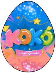 Заявка на торговельну марку № m201828627: koko; magic&choko; magic choko; коко