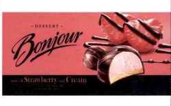 Свідоцтво торговельну марку № 264659 (заявка m201722624): bonjour dessert; taste of strawberry and cream; collection of delicious desserts with marshmallows