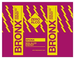 Заявка на торговельну марку № m202521772: with pomegranate taste; zero alco; non alco energy; non-alco energy; bronx