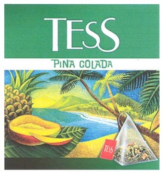 Свідоцтво торговельну марку № 148109 (заявка m201017762): tess pina colada