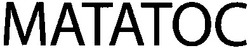 Свідоцтво торговельну марку № 187294 (заявка m201307881): matatoc; мататос