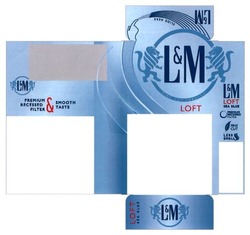 Свідоцтво торговельну марку № 266860 (заявка m201726290): l&m; lm; lost; sea blue; fine cut tobacco; smooth taste; less smell; premium recessed filter; slide here