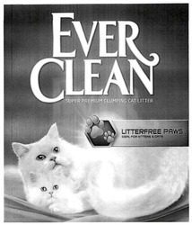 Свідоцтво торговельну марку № 312240 (заявка m202000159): ever clean; litterfree paws; super premium clumping cat litter; ideal for kittens&cats