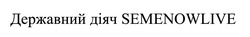 Заявка на торговельну марку № m202509352: державний діяч semenowlive