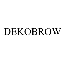 Заявка на торговельну марку № m202602510: dekobrow