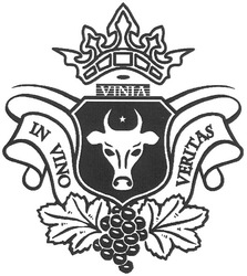 Свідоцтво торговельну марку № 161318 (заявка m201111136): vinia; in vino veritas
