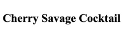 Заявка на торговельну марку № m202517344: cherry savage cocktail