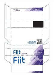 Заявка на торговельну марку № m202311389: fiit viola; fiit призначені для використання лише з lil solid; for lil solid