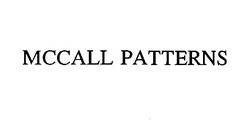 Свідоцтво торговельну марку № 4956 (заявка 115804/SU): mccall patterns