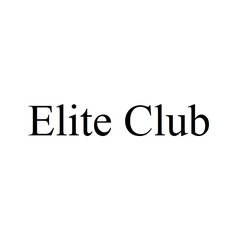Заявка на торговельну марку № m201405582: elite club