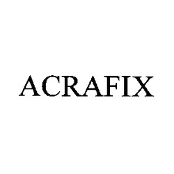 Свідоцтво торговельну марку № 4895 (заявка 89081/SU): acrafix