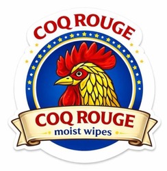Заявка на торговельну марку № m202604959: moist wipes; coq rouge