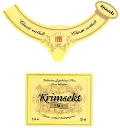 Свідоцтво торговельну марку № 62229 (заявка 20040808705): krimsekt; brut; classic method; 1999