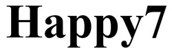 Заявка на торговельну марку № m202515711: happy 7