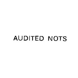 Свідоцтво торговельну марку № 5827 (заявка 108417/SU): audited nots