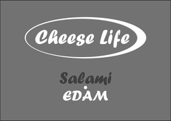 Заявка на торговельну марку № m202100027: cheese life; salami; edam