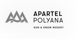 Заявка на торговельну марку № m202405074: ааа; aaa; sun&snow resort; apartel polyana