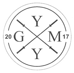 Свідоцтво торговельну марку № 258582 (заявка m201716885): gymy; ymyg; mygy; ygym; 2017; x; х