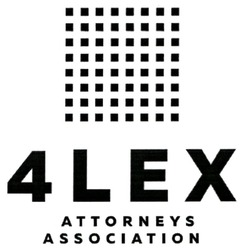 Свідоцтво торговельну марку № 289805 (заявка m201906619): 4lex; 4 lex; 4 l e x; attorneys association