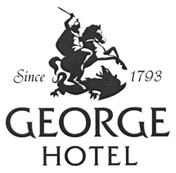 Заявка на торговельну марку № m201318139: since 1793; george; hotel