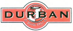 Свідоцтво торговельну марку № 166844 (заявка m201115250): durban; desde 1957