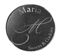 Свідоцтво торговельну марку № 247417 (заявка m201619082): ah; ан; м; sweets &cookies; maria