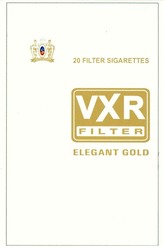Свідоцтво торговельну марку № 120300 (заявка m200816789): 20 filter sigarettes; sigerettes; vxr; elegant gold