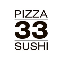 Заявка на торговельну марку № m202022745: pizza 33 sushi