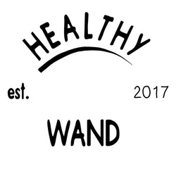 Свідоцтво торговельну марку № 268621 (заявка m201800950): healthy wand est 2017