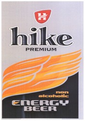 Свідоцтво торговельну марку № 131373 (заявка m200903049): hike; premium; non alcoholic; energy beer; н