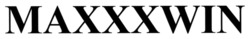 Заявка на торговельну марку № m202515523: maxwin; maxxxwin