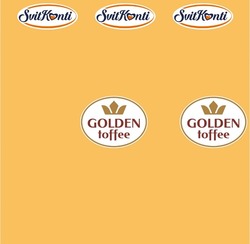 Заявка на торговельну марку № m202523691: golden toffee; svit konti; svitkonti