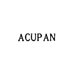 Свідоцтво торговельну марку № 3465 (заявка 106386/SU): acupan