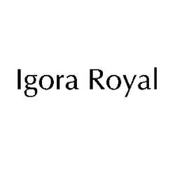 Свідоцтво торговельну марку № 5650 (заявка 46715/SU): igora royal
