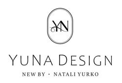 Заявка на торговельну марку № m202516569: new by natali yurko; yuna design; yn