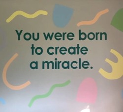 Заявка на торговельну марку № m202421971: you were born to create a miracle