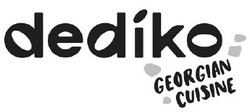 Свідоцтво торговельну марку № 325384 (заявка m202016917): dediko georgian cuisine
