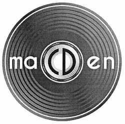 Свідоцтво торговельну марку № 276163 (заявка m201814435): macden; ma cd en; сд