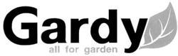 Свідоцтво торговельну марку № 183888 (заявка m201209601): gardy all for garden
