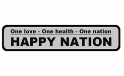 Свідоцтво торговельну марку № 163458 (заявка m201119063): one love - one health - one nation; happy nation