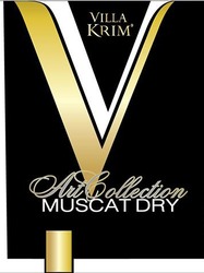 Заявка на торговельну марку № m202014165: art collection; muscat dry; villa krim