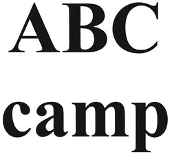 Заявка на торговельну марку № m200902256: abc camp; авс