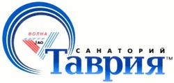 Свідоцтво торговельну марку № 53408 (заявка 2003066992): волна; санаторий; таврия; зао; v