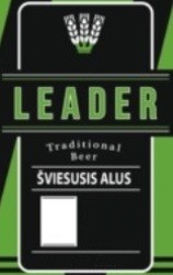 Заявка на торговельну марку № m201829925: leader; traditional beer; sviesusis alus